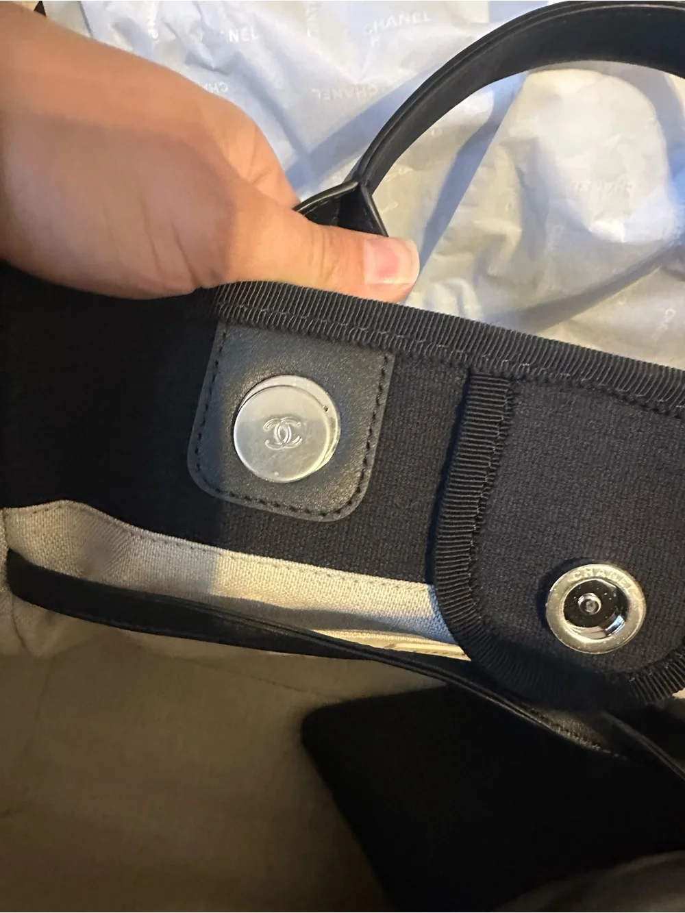 CHANEL Deauville Tote